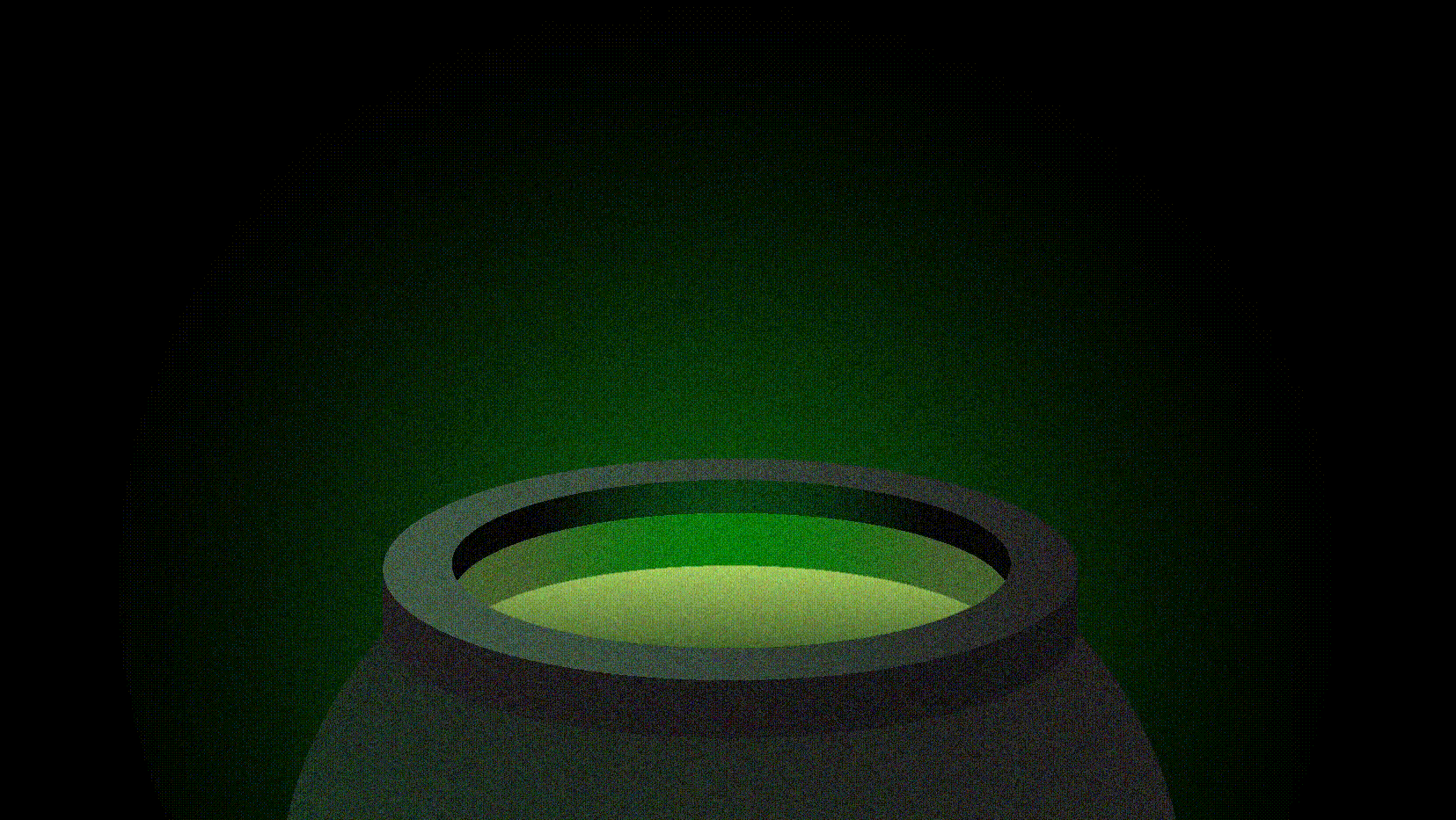 Cauldron idle animation